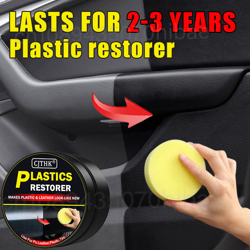 Leather Cleaner Interior - Rénovateur Plastique Voiture Effet Noir Brillant