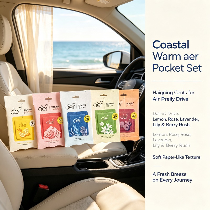 6 PARFUMS AU CHOIX, DURE 2 SEM - Odor Eliminator Car avis et prix